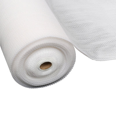 Dealsmate Instahut 3.66x30m 50% UV Shade Cloth Shadecloth Sail Garden Mesh Roll Outdoor White
