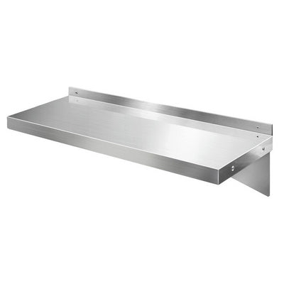 Dealsmate Cefito 900mm Stainless Steel Wall Shelf Kitchen Shelves Rack Mounted Display Shelving