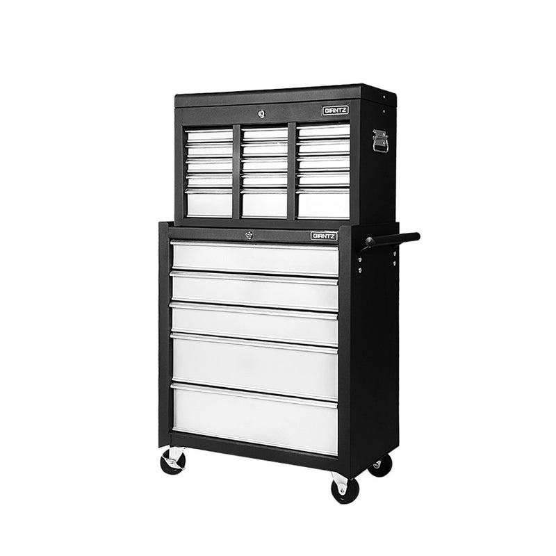 Dealsmate  14 Drawers Toolbox Chest Cabinet Mechanic Trolley Garage Tool Storage Box
