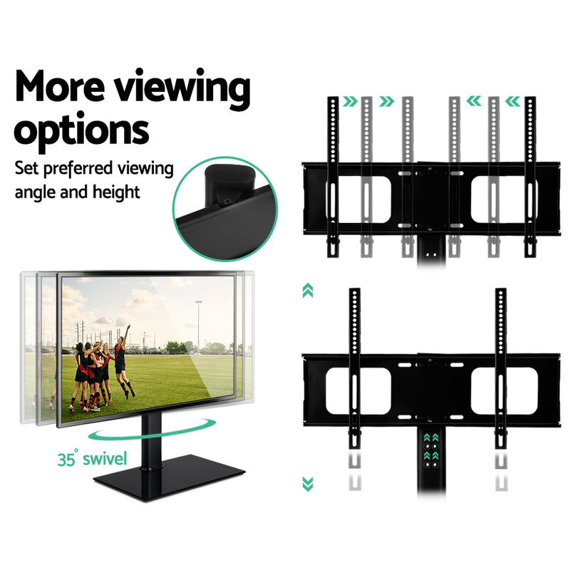 Dealsmate  TV Stand Mount Bracket for 32-70 LED LCD Swivel Tabletop Desktop Plasma