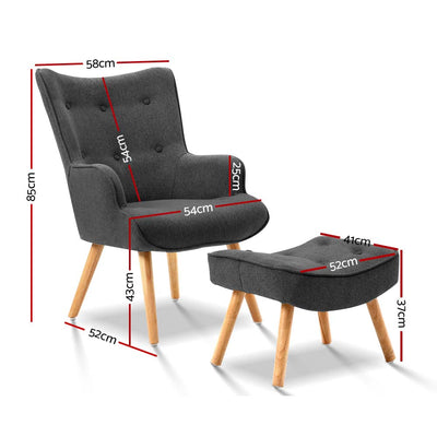 Dealsmate  LANSAR Lounge Accent Chair