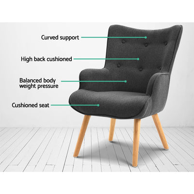 Dealsmate  LANSAR Lounge Accent Chair