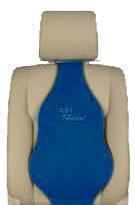 Dealsmate Universal Seat Cover Cushion Back Lumbar Support THE AIR SEAT New BLUE X 2