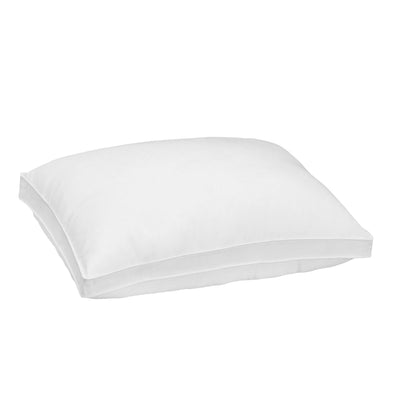 Dealsmate Royal Comfort Luxury Bamboo Blend Gusset Pillow Single Pack 4cm Gusset Support