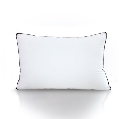 Dealsmate Casa Decor Silk Blend Pillow Hypoallergenic Gusset Cotton Cover Single Pack