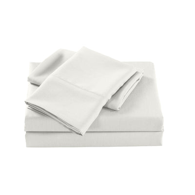 Dealsmate Royal Comfort 2000 Thread Count Bamboo Cooling Sheet Set Ultra Soft Bedding - Single - Natural