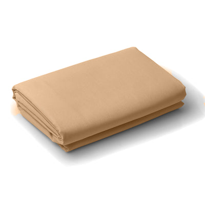 Dealsmate Royal Comfort 1200 Thread Count Fitted Sheet Cotton Blend Ultra Soft Bedding - Queen - Linen