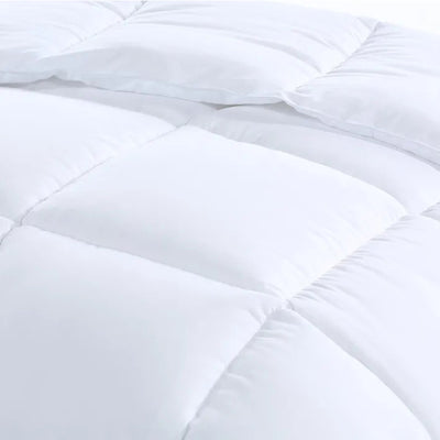 Dealsmate Royal Comfort 800GSM Silk Blend Quilt Duvet Ultra Warm Winter Weight  - King - White