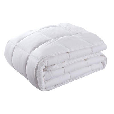 Dealsmate Royal Comfort 800GSM Silk Blend Quilt Duvet Ultra Warm Winter Weight  - King - White
