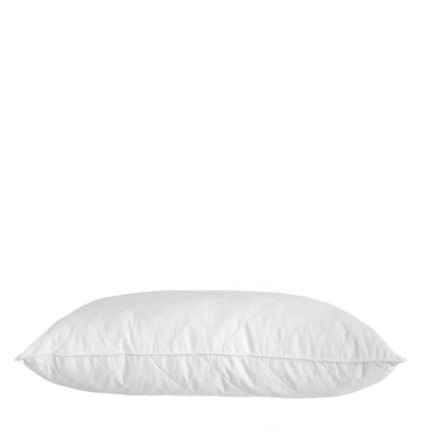 Dealsmate Royal Comfort 500GSM Goose Feather Down Quilt And Bamboo Quilted Pillow Set - Single - White
