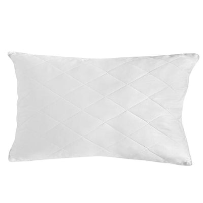 Dealsmate Royal Comfort 500GSM Goose Feather Down Quilt And Bamboo Quilted Pillow Set - Double - White