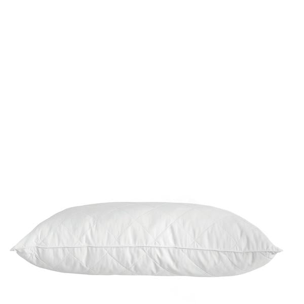 Dealsmate Royal Comfort 500GSM Goose Feather Down Quilt And Bamboo Quilted Pillow Set - Queen - White