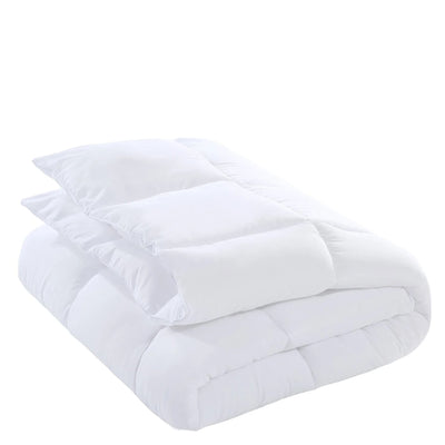 Dealsmate Royal Comfort Tencel Blend Quilt 300GSM  Eco Friendly Breathable All Season - Queen - White