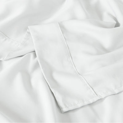 Dealsmate Royal Comfort 600 Thread Count Cooling Ultra Soft Tencel Eucalyptus Sheet Set - Queen - White
