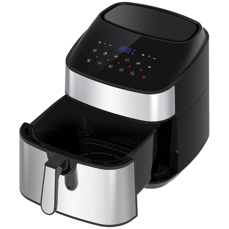 Dealsmate Kitchen Couture 11.5 Litre Air Fryer Multifunctional LCD Digital Display Silver