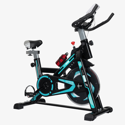 Dealsmate FitSmart Smart Cycle Exercise Bike Spin Bike Stationary Home Gym Fitness Black