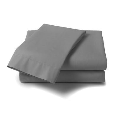 Dealsmate Royal Comfort 1000 Thread Count Cotton Blend Quilt Cover Set Premium Hotel Grade - Queen - Charcoal