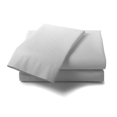 Dealsmate Royal Comfort 1000 Thread Count Cotton Blend Quilt Cover Set Premium Hotel Grade - Queen - Silver