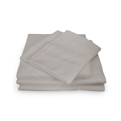 Dealsmate Royal Comfort 1000TC Hotel Grade Bamboo Cotton Sheets Pillowcases Set Ultrasoft - Queen - Dove
