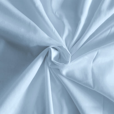 Dealsmate Royal Comfort 1000TC Hotel Grade Bamboo Cotton Sheets Pillowcases Set Ultrasoft - Queen - Blue Fog
