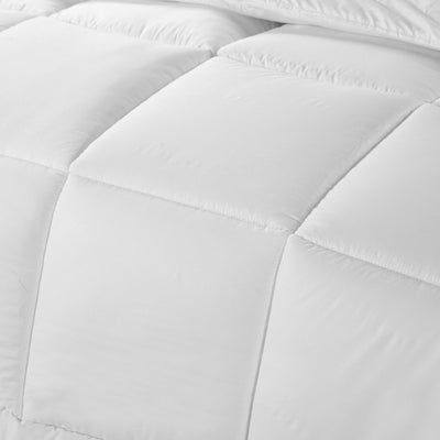 Dealsmate Royal Comfort 800GSM Quilt Down Alternative  Duvet Cotton Cover Hotel Grade - Single - White
