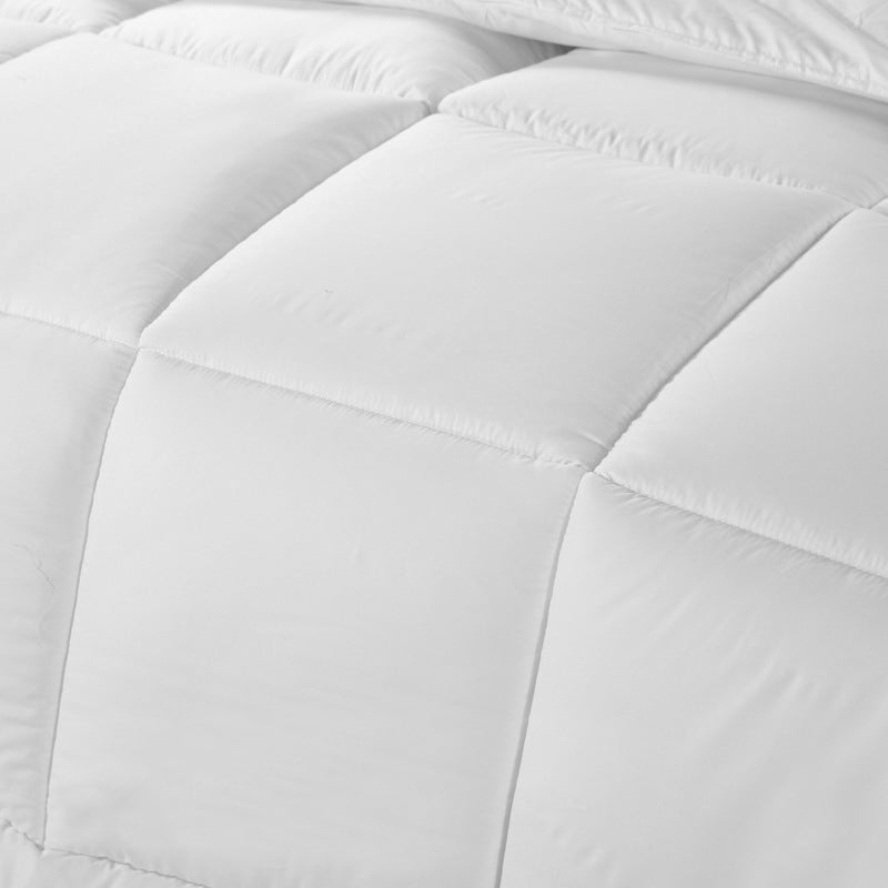 Dealsmate Royal Comfort 800GSM Quilt Down Alternative  Duvet Cotton Cover Hotel Grade - Queen - White