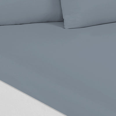 Dealsmate Royal Comfort 1500 Thread Count Cotton Rich Sheet Set 3 Piece Ultra Soft Bedding - Double - Indigo
