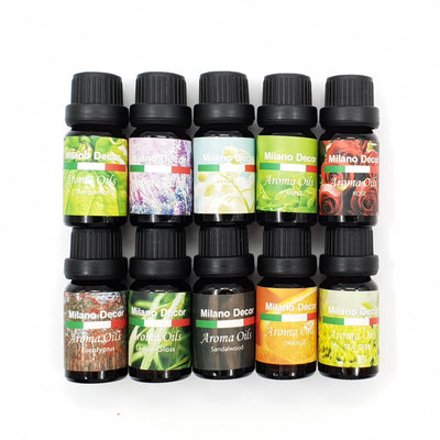 Dealsmate 10 Pack Aroma Diffuser Oils Aromatherapy Fragrance 10ml Gift Pack