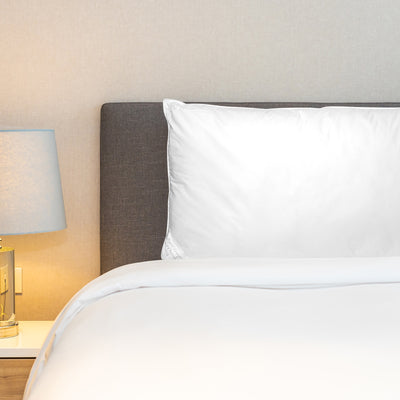 Dealsmate 250GSM Bamboo Blend Quilt With 1100GSM Hotel Pillow Bedding Set - Single