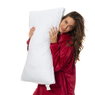 Dealsmate 250GSM Bamboo Blend Quilt With 1100GSM Hotel Pillow Bedding Set - Single
