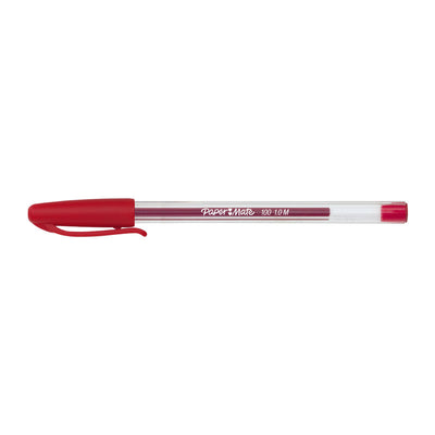 Dealsmate PAPER MATE InkJoy 100ST Ball Pen Red Box of 12