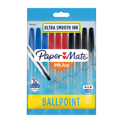 Dealsmate PAPER MATE inkjoy100STBall Pen Ast Pack 10 Box of 12