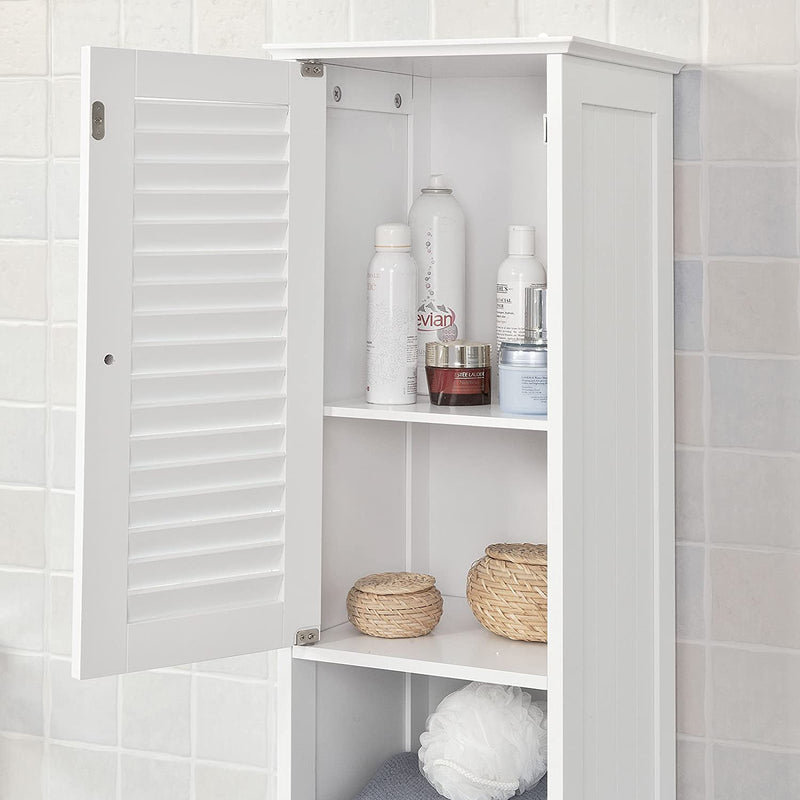 Dealsmate Freestanding Tall Bathroom Cabinet 170x32x30 cm
