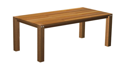 Dealsmate Sturdy 2 Metre Table Natural oil Finish
