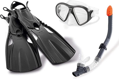 Dealsmate INTEX REEF RIDEr mask and snorkel sports set
