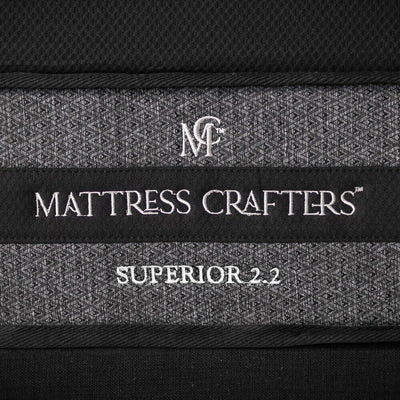 Dealsmate 2.2 Superior King Single Mattress 7 Zone Pocket Spring Memory Foam