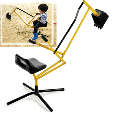 Dealsmate Multi Action Metal Sand Digger Backyard Sandpit Toy