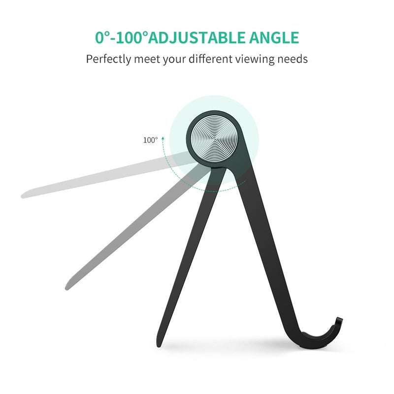 Dealsmate UGREEN Adjustable Portable Stand Multi-Angle Black 50747