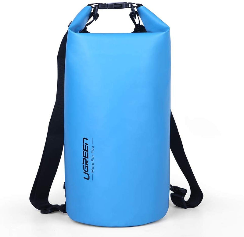 Dealsmate UGREEN Floating Waterproof Dry Bag for Cycling/Biking/Swimming/Rafting/Water Sport - Blue