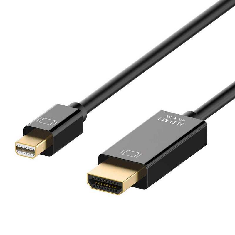 Dealsmate Simplecom DA202 4K Mini DisplayPort (miniDP) to HDMI Cable 2160P Ultra HD 1.8M