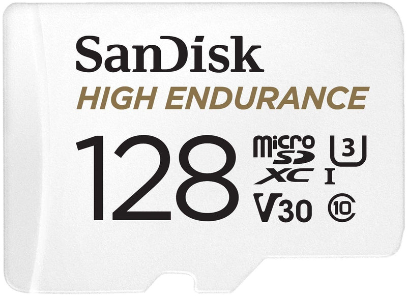 Dealsmate SANDISK HIGH ENDURANCE MICROSDHC CARD SQQNR 128G UHS-I C10 U3 V30 100MB/S R 40MB/S W SD ADAPTOR SDSQQNR-128G-GN6IA