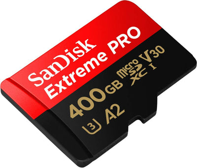 Dealsmate SANDISK  SDSQXCZ-400G-GN6MA TF Extreme PRO A2 V30 UHS-I/U3 170R/90W WITH SD ADAPTER
