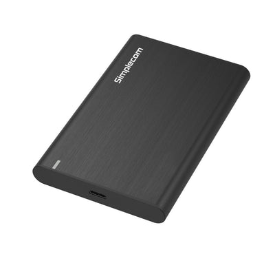 Dealsmate Simplecom SE221 Aluminium 2.5'' SATA HDD/SSD to USB 3.1 Enclosure Black