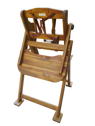 Dealsmate Adjustable/Hi Lo High Chair (Acacia)