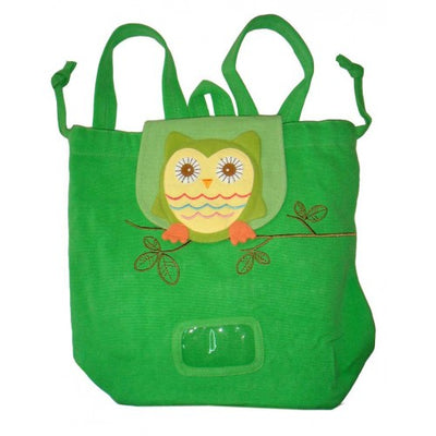 Dealsmate Owl Swim Bag Pinic Bag Green