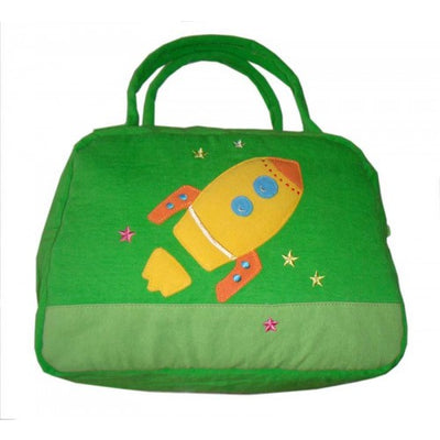 Dealsmate Rocket Lunch Box Cover Green