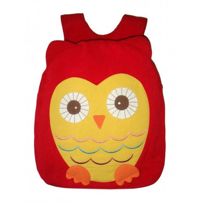 Dealsmate Hootie Owl Back Pack-Red