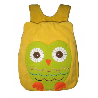 Dealsmate Hootie Owl Back Pack-Yellow