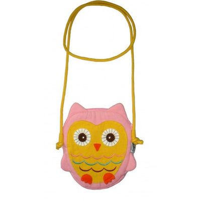 Dealsmate Hootie Owl Hand Bag Pink