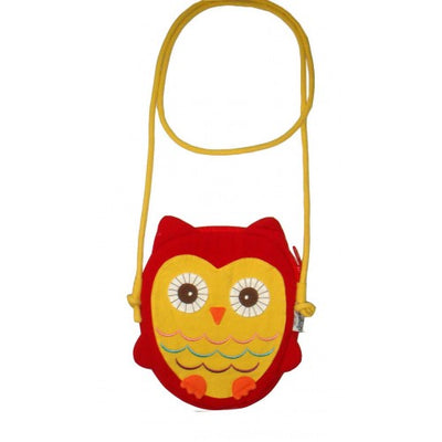 Dealsmate Hootie Owl Hand Bag Red